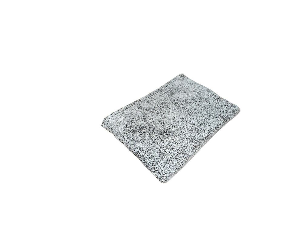 Cannon Vintage Black & Gray Shaggy Fleece Throw Blanket Soft Warm Accent Cover
